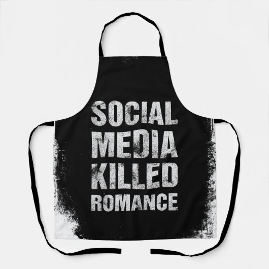 Social Media Killed Romance Schort (Voorkant)