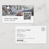 Social Media Manager QR Code Logo Social Media Visitekaartje (Voorkant / Achterkant)