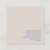 Social Media Marketing Visitekaartje (Achterkant)