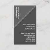 Social Media profiel foto Visitekaartje (Achterkant)