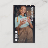 Social Media profiel foto Visitekaartje (Voorkant)