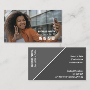 Social Media profiel foto Visitekaartje
