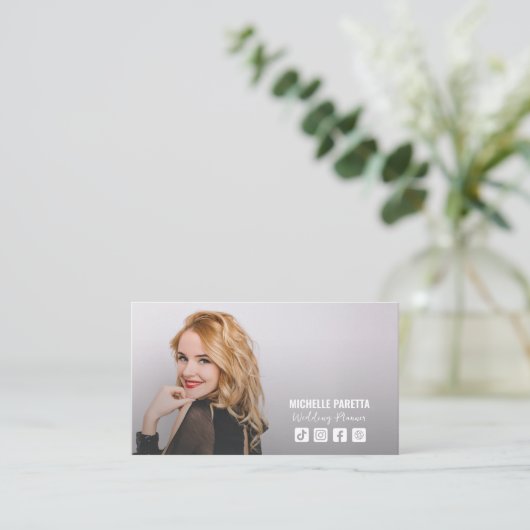 Social Media profiel foto Visitekaartje (Staand voorkant)