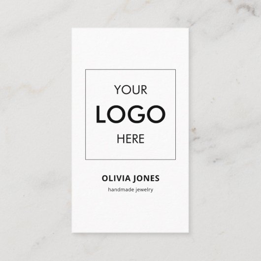 Social Media QR Code Branding Logo Visitekaartje (Achterkant)