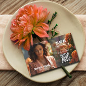 Social Media QR Code Foto Visitekaartje