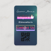 Social Media QR Code - Foto's Visitekaartje (Voorkant)