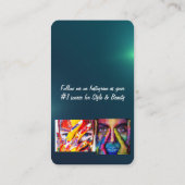 Social Media QR Code - Foto's Visitekaartje (Achterkant)