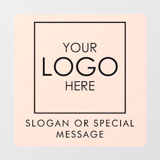 Social Media QR Code Verbind met ons Modern Bold Raamsticker (Vel)