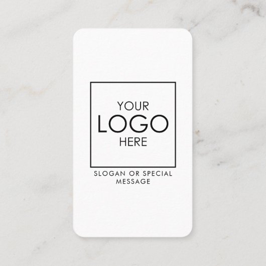 Social Media QR Code Verbind met ons Modern Bold Visitekaartje (Achterkant)