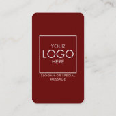 Social Media QR Code Verbind met ons Modern Busine Visitekaartje (Achterkant)