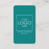 Social Media QR Code Verbind met ons Modern Busine Visitekaartje (Achterkant)