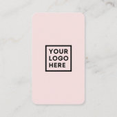 Social Media QR Code Verbind met ons Roze Visitekaartje (Achterkant)