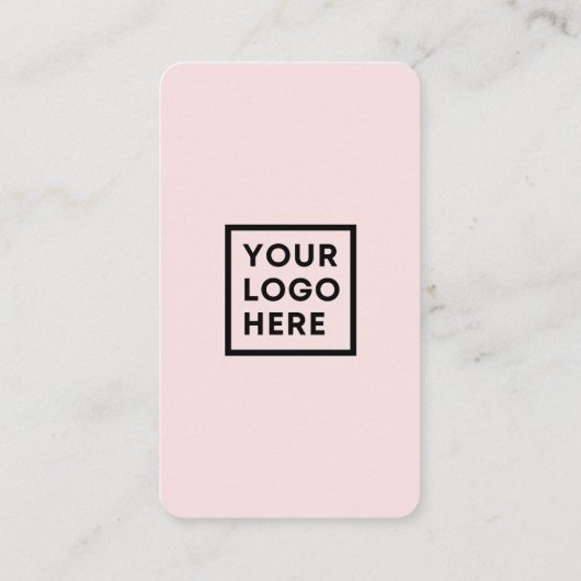 Social Media QR Code Verbind met ons Roze Visitekaartje (Achterkant)