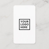 Social Media QR Code Verbind met ons Wit Visitekaartje (Achterkant)