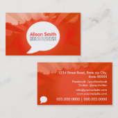 Social Media/SEM/SEO Visitekaartje (Voorkant / Achterkant)