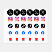 Social Media Stickers (Vel)