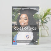 Social Media Story Post Foto Afstuderen Aankondiging (Staand voorkant)