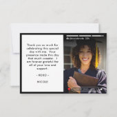 Social Media Story Post Foto Afstuderen Bedankkaart (Voorkant)