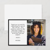 Social Media Story Post Foto Afstuderen Bedankkaart (Voorkant / Achterkant)