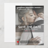 Social Media Story Post Fotobruiloft Save The Date (Voorkant / Achterkant)
