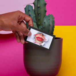 Social Media, Trendy Make-up Artiest QR-code Visitekaartje