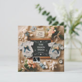 Social Media Twin Pregnancy Reveal, Twin Pregnancy Aankondiging (Staand voorkant)