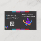 Social Media Visitekaartjes 5 Pack van 100 (Voorkant)