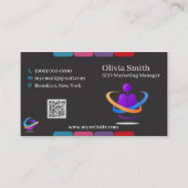 Social Media Visitekaartjes 6 Pack van 100 (Voorkant)