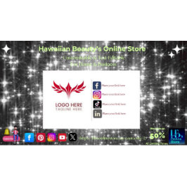 Social Media Visitekaartjes 9 Pack van 100