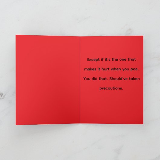 "Social problem" (Any) Joke Kaart (Binnen)