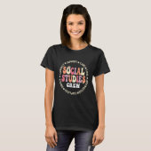 Social Studies Crew First Day Of School & Apprecia T-shirt (Voorkant volledig)