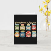 Social Studies is mijn leraar jamgeschiedenis teru Kaart (Gele Bloem)