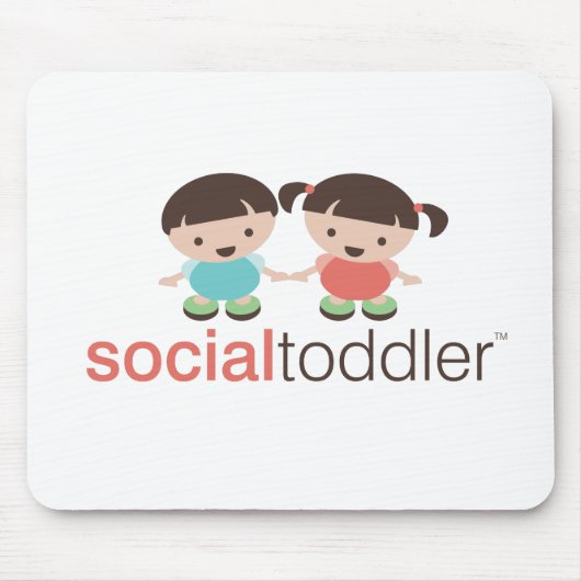 Social Toddler Mousepad Muismat (Voorkant)