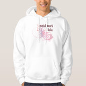 Social Work Babe Hoodie (Voorkant)
