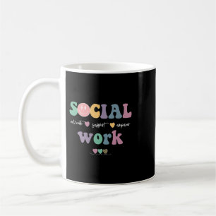 Social Worker Advocate Ondersteuning Empower Groov Koffiemok