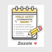 Social Worker Afstuderen Appreciation Gift MSW Sticker (Vel)