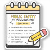 Social Worker Afstuderen Appreciation Gift MSW Sticker (Voorkant)