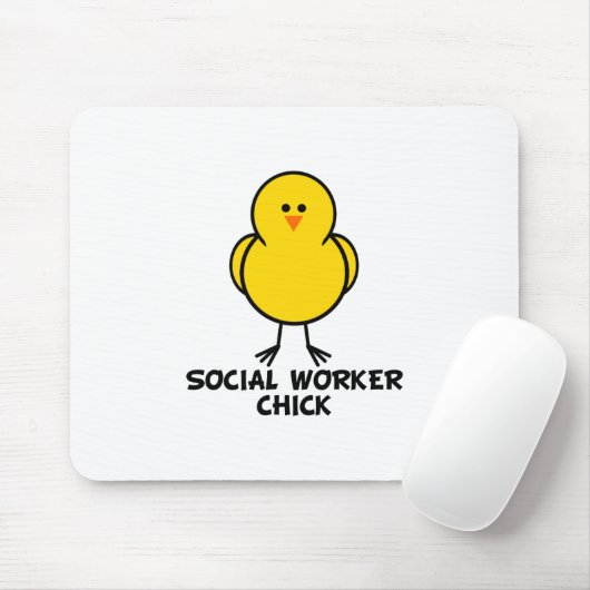 Social Worker Chick Muismat (Met muis)