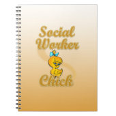 Social Worker Chick Notitieboek (Voorkant)