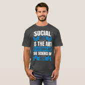 Social Worker  for Women Men Gift Tshirt Art (Voorkant volledig)