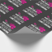 Social Worker Girl Cadeaupapier (Hoek)