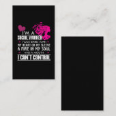 Social Worker Girl Visitekaartje (Voorkant / Achterkant)