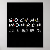 Social Worker I'll Be There For You Christmas  Poster (Voorkant)