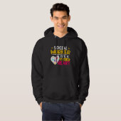 Social Worker  It's A Work Of Heart  1 Hoodie (Voorkant volledig)