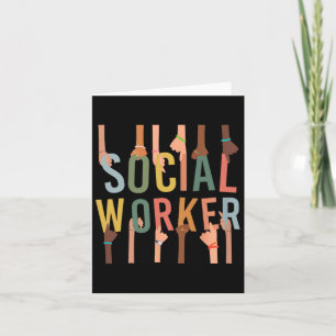 Social Worker Life Funny Maatschappelijk Werk Maan Kaart