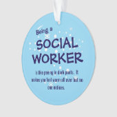 Social Worker Ornament (voorkant)