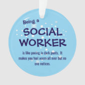 Social Worker Ornament (voorkant)