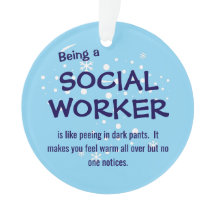 Social Worker Ornament