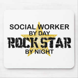Social Worker Rock Star by Night Muismat
