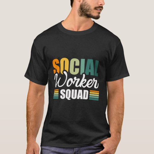 Social Worker Squad T-shirt (Voorkant)
